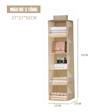 Túi đựng quần áo gấp gọn treo tường, tối ưu không gian phòng, chỉ 45.000 VND 8 Túi đựng quần áo gấp gọn treo tường, tối ưu không gian phòng, chỉ 45.000 VND 8