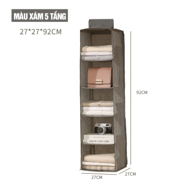 Túi đựng quần áo gấp gọn treo tường, tối ưu không gian phòng, chỉ 45.000 VND 9 Túi đựng quần áo gấp gọn treo tường, tối ưu không gian phòng, chỉ 45.000 VND 9
