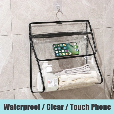 Túi đựng quần áo ONUOBAO PVC trong suốt chống nước, treo phòng tắm tiện lợi - Giá chỉ 77.268 VND