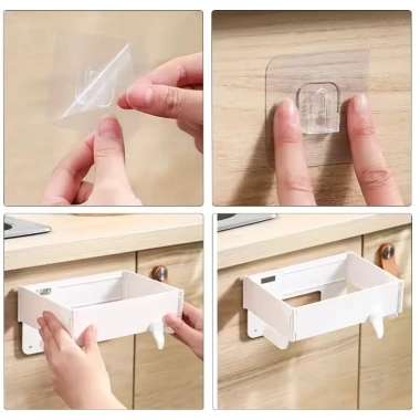 Túi đựng rác treo gập lại di động, cho nhà bếp và phòng tắm, giá 12.900 9 Túi đựng rác treo gập lại di động, cho nhà bếp và phòng tắm, giá 12.900 9