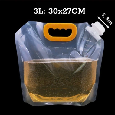 Túi Đựng Rượu 5L và Bia Đa Năng có Quai Xách - Giá 17.000đ, tiện lợi cho nước thực phẩm