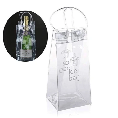 Túi đựng rượu ANDIN, đá làm lạnh PVC, gập lại, chống rò rỉ, di động cắm trại 5