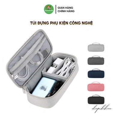 Túi Đựng Sạc, Ổ Cứng, Tai Nghe Vải Chống Thấm - Gọn Nhẹ, Năng Đa | Gadget Pouch V2