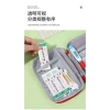 Tụi đựng thuốc mini đa ngàn An Đức, nhỏ gọn, 2 màu Đỏ Xanh, phù hợp du lịch y tế, giả ưu đãi 35.000 VND 3