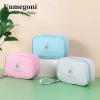Túi đựng thuốc UNMEGONI dung lượng lớn, bộ sơ cứu gia đình, thuốc xếp lớp, màu hồng-xanh-xám