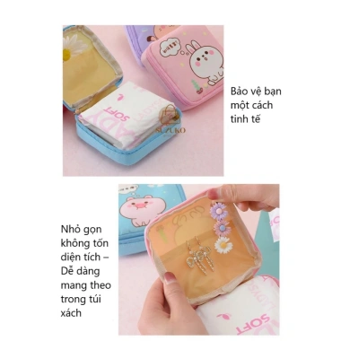 Túi đựng trang điểm mini BVS – Chống nước, nhỏ gọn, xinh xắn, giá chỉ 36.100₫ 5