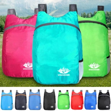 Túi gấp ngoài trời FILEWOTO 20L Siêu nhẹ, chống nước, ba lô gập gọn Giá 75k