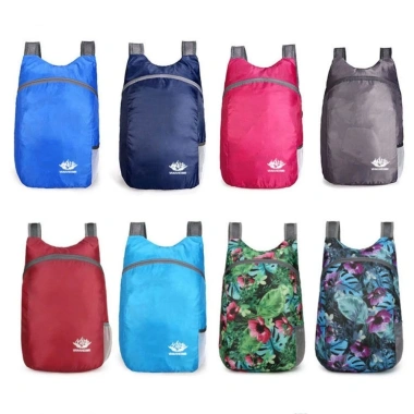 Túi gấp ngoài trời FILEWOTO 20L Siêu nhẹ, chống nước, ba lô gập gọn Giá 75k