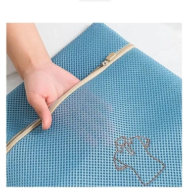 Túi giặt đồ máy giặt 3 lớp cao cấp có khóa kéo - Túi lưới HICKIES bảo vệ quần áo, đồ lót chỉ 18.000đ 9