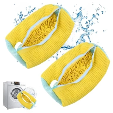 Túi Giặt Giày 2 chiếc Đa Năng Cho Máy Giặt & Máy Sấy, Tái Sử Dụng, Phù Hợp Mọi Loại Giày 10