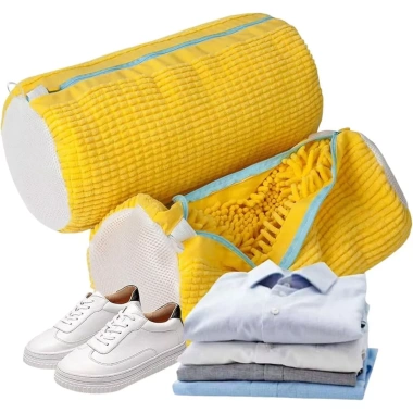 Túi giặt giày máy giặt có khóa kéo tiện dụng - Đồ du lịch giá chỉ 120.000đ