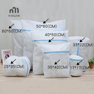 Túi Giặt Lưới Mịn Koqzm - Bảo Vệ Giày, Áo Ngực, Đồ Du Lịch, Dùng Máy Giặt, Giá Ưu Đãi 4