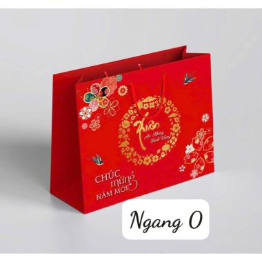 Túi Giấy Chúc Mừng Năm Mới 2.026 - 10 Túi Đựng Quà, Hộp Bánh, Lịch Giá 72.000đ