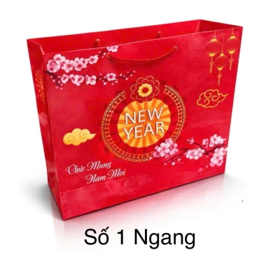 Túi Giấy Chúc Mừng Năm Mới 2.026 - 10 Túi Đựng Quà, Hộp Bánh, Lịch Giá 72.000đ