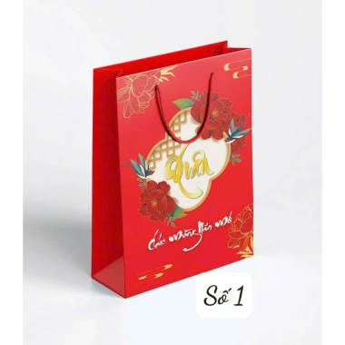 Túi Giấy Chúc Mừng Năm Mới 2.026 - 10 Túi Đựng Quà, Hộp Bánh, Lịch Giá 72.000đ