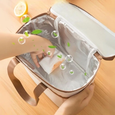 Túi Giữ Nhiệt Đựng Cơm MEAL BAG Cao Cấp Vải Oxford Chống Thấm Nước, Tiện Lợi 5