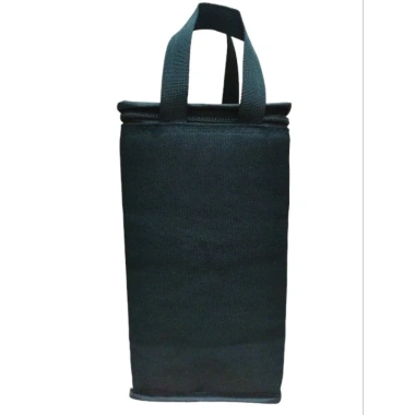 Túi giữ nhiệt vải bố 4 ngăn hộp cơm, dây kéo, 30x16x13 cm - Giá chỉ 54.999đ