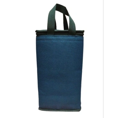 Túi giữ nhiệt vải bố 4 ngăn hộp cơm, dây kéo, 30x16x13 cm - Giá chỉ 54.999đ