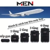 Túi Hành Lý Gập Lại 5 Bánh Xe, Ngăn Kéo 3 Size M.E.N cho Công Tác Du Lịch 3