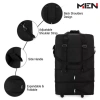 Túi Hành Lý Gập Lại 5 Bánh Xe, Ngăn Kéo 3 Size M.E.N cho Công Tác Du Lịch 4