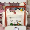 Túi Hello Kitty hình trụ đa năng du lịch thể thao, đeo vai, dung lượng lớn, ngăn giày tách biệt - Giá chỉ 121.999 VND 8