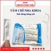 Túi hộp 50 tăm chỉ nha khoa gói riêng, vệ sinh khe kẽ răng, nhỏ gọn, tiện lợi - Giá chỉ 54.000₫
