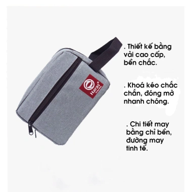 Túi hộp HARAS HR274 đựng phụ kiện, trang điểm - Thiết kế sang trọng, giá 39.000đ 6
