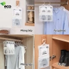 Túi hút ẩm 2 ngăn ECO, chống mốc, ẩm, có móc treo tủ quần áo, giày - Giá 9.200₫ 7