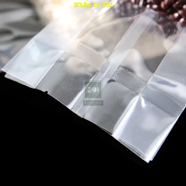 Túi hút chân không 1kg không xếp hông định hình - bảo quản đồ khô, đựng gạo, giá ưu đãi 100k 6