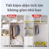 Túi hút chân không bảo quản quần áo, chăn màn - Tiết kiệm chỗ, giá 18.868 VND 3