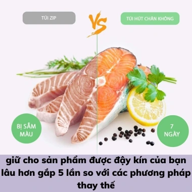 Túi hút chân không Bear 1 mặt nhám - Cuộn & Túi thực phẩm đa kích thước, 104.000₫