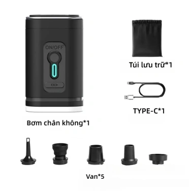 Túi hút chân không chống nước 20/40L du lịch, nén, chống bụi, kèm máy bơm