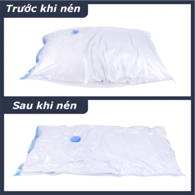 Túi hút chân không dày dặn - Đựng quần áo, chăn gối, chống ẩm, tiết kiệm không gian, ngăn bụi, tái sử dụng 2 Túi hút chân không dày dặn - Đựng quần áo, chăn gối, chống ẩm, tiết kiệm không gian, ngăn bụi, tái sử dụng 2