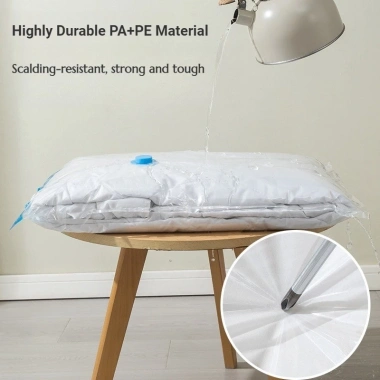 Túi hút chân không dày dặn - Đựng quần áo, chăn gối, chống ẩm, tiết kiệm không gian, ngăn bụi, tái sử dụng 6 Túi hút chân không dày dặn - Đựng quần áo, chăn gối, chống ẩm, tiết kiệm không gian, ngăn bụi, tái sử dụng 6