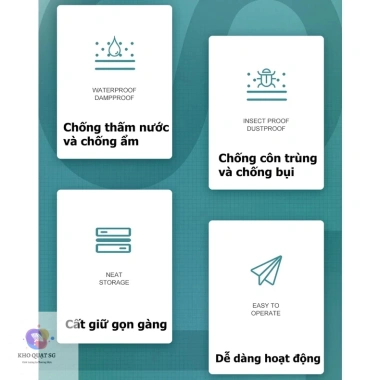 Túi hút chân không dẻo dai, chống nấm mốc – Đựng quần áo, chăn mền, 18.020₫ 6