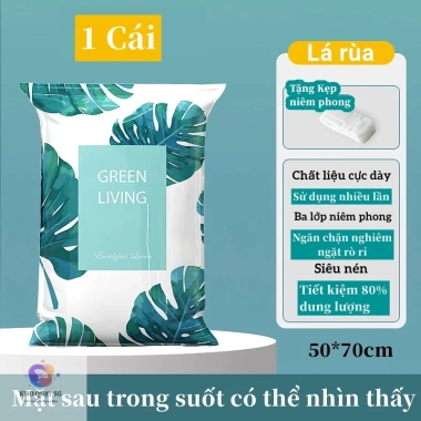 Túi hút chân không dẻo dai, chống nấm mốc – Đựng quần áo, chăn mền, 18.020₫ 7