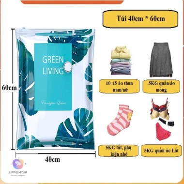 Túi hút chân không dẻo dai, chống nấm mốc – Đựng quần áo, chăn mền, 18.020₫ 8