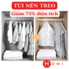 Túi Hút Chân Không Đựng Quần Áo, Móc Treo Chống Nấm Mốc - Giá 9.499đ 2