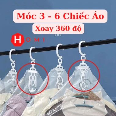 Túi Hút Chân Không Đựng Quần Áo, Móc Treo Chống Nấm Mốc - Giá 9.499đ