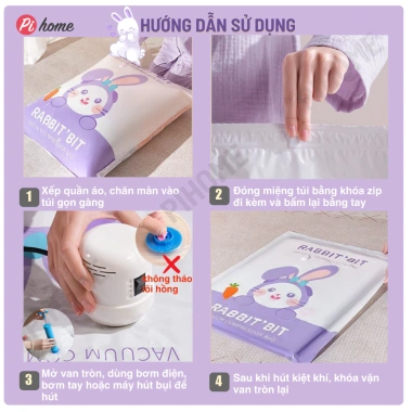 Túi hút chân không đựng quần áo và máy hút, chăn ga - Tiện lợi du lịch, chỉ 16.200₫ 4 Túi hút chân không đựng quần áo và máy hút, chăn ga - Tiện lợi du lịch, chỉ 16.200₫ 4