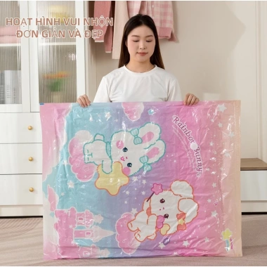 Túi Hút Chân Không HELLOSHOP - Quần Áo, Chăn Gối Dày Gấp Đôi, Van Chống Rò Rỉ, Ngăn Nấm Mốc - 15.799₫ 2