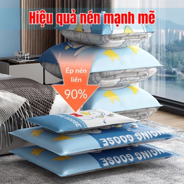 Túi hút chân không JoyHaven - Xếp gọn quần áo, ga gối, không gian du lịch