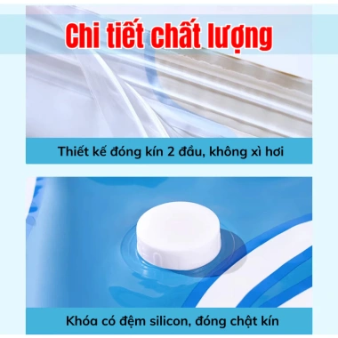 Túi hút chân không JoyHaven - Xếp gọn quần áo, ga gối, không gian du lịch
