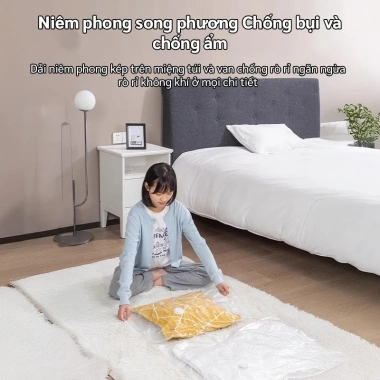 Túi Hút Chân Không Keycool Đựng Quần Áo Tiết Kiệm Không Gian, Dùng Nhiều Lần - Giá 62.000₫ 6 Túi Hút Chân Không Keycool Đựng Quần Áo Tiết Kiệm Không Gian, Dùng Nhiều Lần - Giá 62.000₫ 6