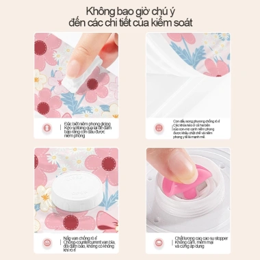 Túi hút chân không nhựa - Đựng quần áo du lịch, bơm nhanh, giảm giá 44.000₫
