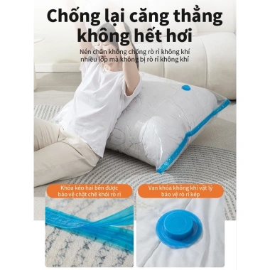 Túi Hút Chân Không Siêu Dày Đa Thước, Trong Suốt Tiện Lợi, Kín Hơi Bền Bỉ