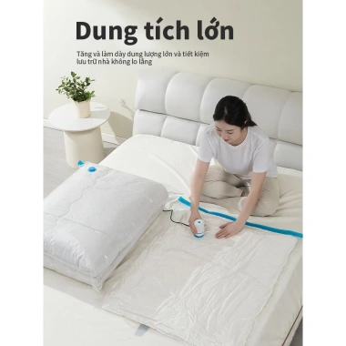 Túi Hút Chân Không Siêu Dày Đa Thước, Trong Suốt Tiện Lợi, Kín Hơi Bền Bỉ
