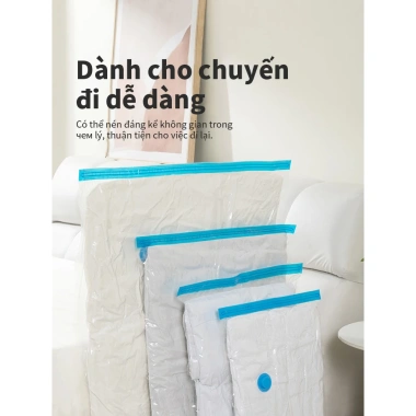 Túi Hút Chân Không Siêu Dày Đa Thước, Trong Suốt Tiện Lợi, Kín Hơi Bền Bỉ 8 Túi Hút Chân Không Siêu Dày Đa Thước, Trong Suốt Tiện Lợi, Kín Hơi Bền Bỉ 8