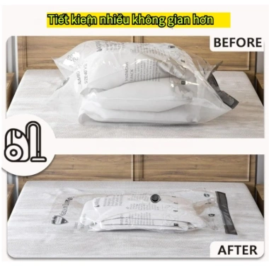 Túi Hút Chân Không Siêu Dày Đựng Quần Áo Chống Rò Rỉ - Tiện Lợi 7.990 VND 3