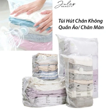 Túi Hút Chân Không Siêu Nhanh Đựng Quần Áo, Chăn Màn - JULEP BEAUTY 23.800₫